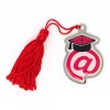 /MZ 1427/N Pendente CHIOCCIOLA c/nappa ROSSA laurea