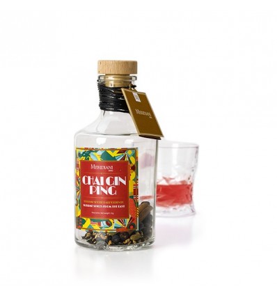 /3132 Bottiglia vtr 15g preparato CHAI GIN PING(rosso) +(35519)