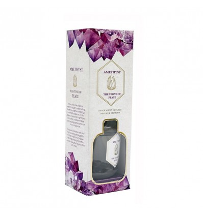 FR 1510 Profumatore 100ml con pietre AMETISTA (lavanda)